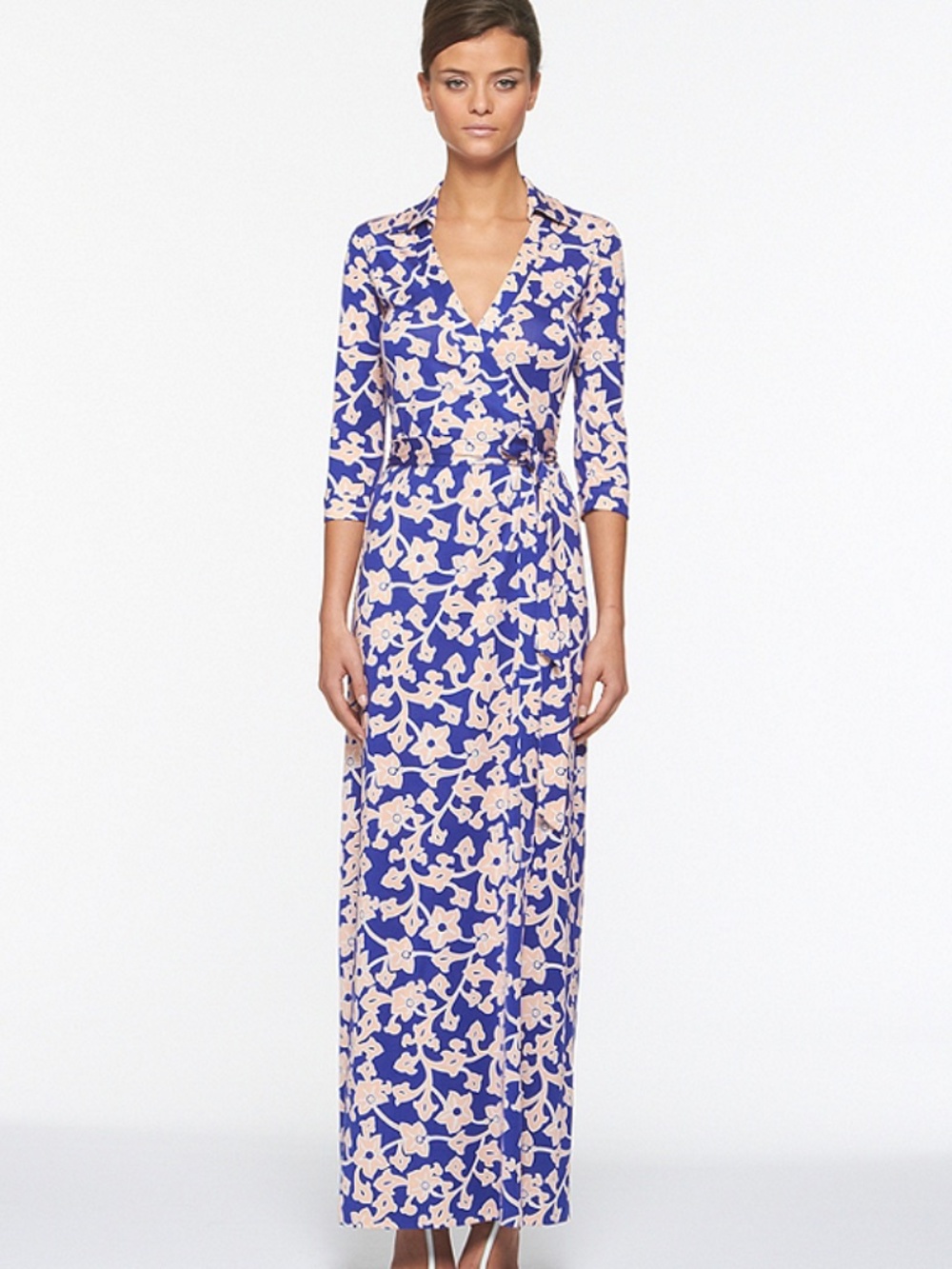 DIANE VON FURSTENBERG  Abigail  maxi wrap dress